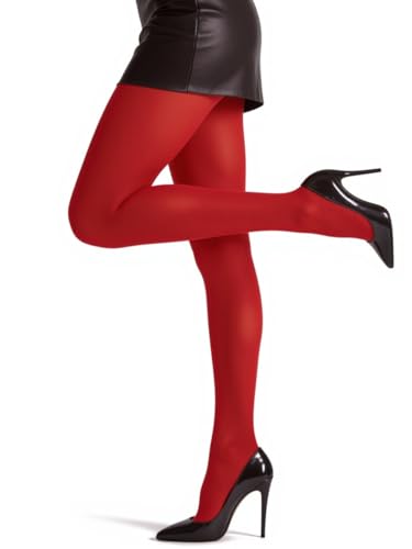 Image of Charm and Attitude Semi Opaque Tights for Women | Colored Pantyhose Stockings Nylons 40D