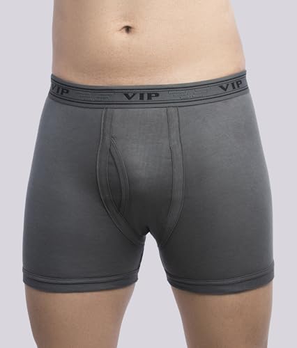 Image of VIP ULTIMAICD Color Men's 100% Cotton Interlock Fabric Trunk with Outer Elastic Waistband Combo Set