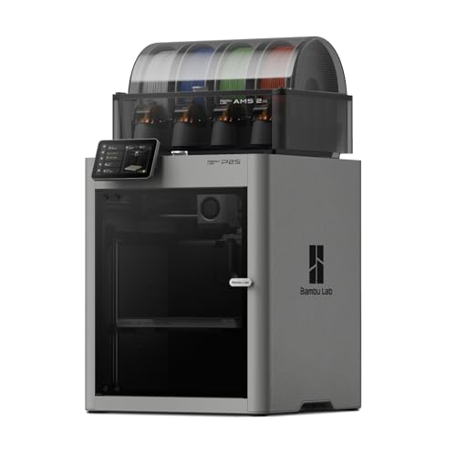 Bambu Lab P2S Combo 3Dプリンター P2S多色造形 3Dプリンター&AMS2 pro 筐体付き 600mm/s高速印刷 CoreXY構造 最大20色印刷対応 自動ベッドレベリング 日本語UI対応 AIエラー検出 大型造形対応 FDMプリント 複雑設定不要 初心者向け 造形サイズ 256 x 256 x 256 mm³