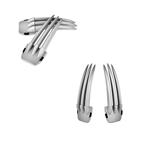 4PCS Wolverine Claws Plastic Wolf Claws Dagger Wolverine Costume Costume Cosplay Props