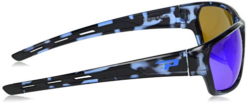 Peppers unisex adult Daybreak Sunglasses, Blue Tortoise, 60x16x135mm US3