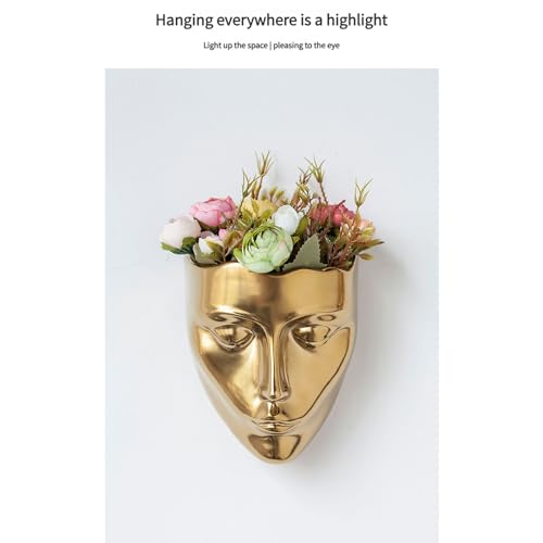 Pot de fleurs décoratif pour le visage en forme de bouteille unique - 7