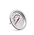 Hiorucet Grill Thermometer Heat Indicator Replacement for Weber, Charbroil, Brinkmann, Nexgrill, Jenn-Air, Kenmore, 2 3/8 Inch Smoker Temperature Gauge for Weber Genesis II E-310, Brinkmann 810-3660-S