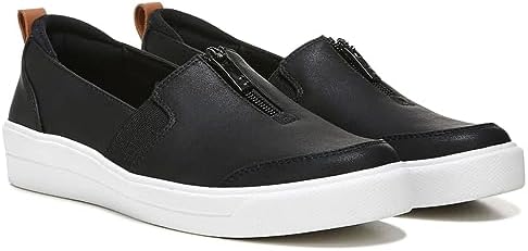 Ryka Womens Vivvi Faux Leather Metallic Casual Shoes Black 8 Medium (B,M) | Image 1