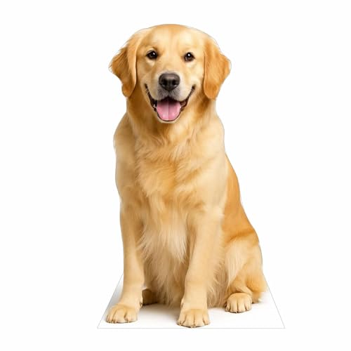 Image of Dog 2FT Life Size Cardboard Cutout - A Fun Animal Standup for Photo Booths, Birthday Parties, and Events
