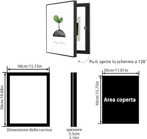 Boîte de distribution de salon moderne et peinture de compteur flip - 3
