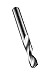 Dormer R1207.4 Short Stub Drill, Bright Coating, Carbide, 7.4 mm Head Diameter, 34 mm Flute Length