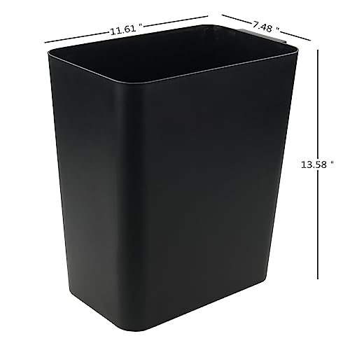 Caneca de basura plástica rectangular 4.5 galones 3 unidades miniatura 2