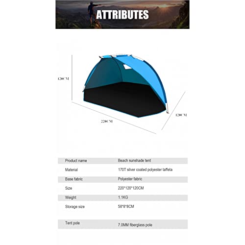 Carpa de viaje automática impermeable ultraligera para camping miniatura 2