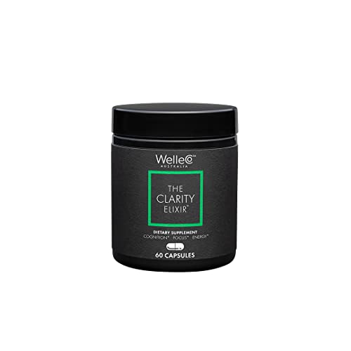 Welleco The Clarity Elixir And Calm Elixir Bundle | Rhodiola Brain Supplement For Memory And Focus | Ashwagandha Extract & Magnesium Supplement, Supports Sleep, Stress Management & Mood #TOP2