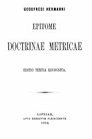 Epitome Doctrinae Metricae 1516943139 Book Cover