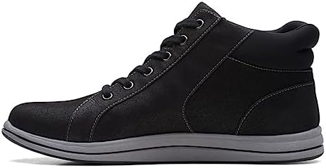 Clarks Women's Breeze Glide Ankle Boot, Black Synthetic, 7 | Image 4
