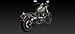 Vance & Hines Competition Series 2-Into-1 Matte Black Slip-On Exhaust for Yam - One Size