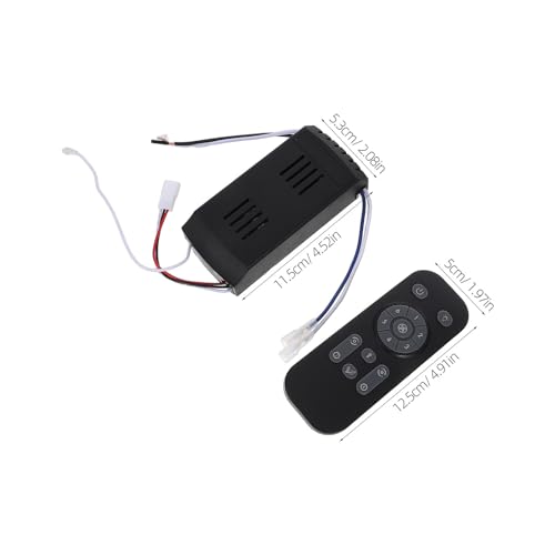 Kit control remoto ventilador de techo 24v y receptor multifuncional para decoración de verano 2