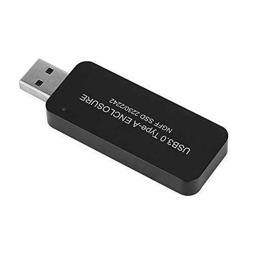 Caja externa para SSD M.2 NGFF USB 3.0 aluminio portátil miniatura 2