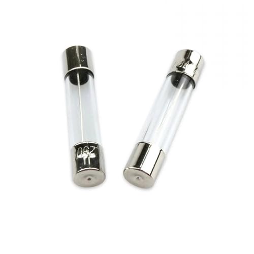 Fusibles à tube de verre 6x30mm calibrés à 25A pour une sécurité maximale