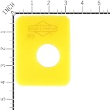 Briggs & Stratton 799579 Wymienny filtr powietrza - seria 550E-550EX, żółty