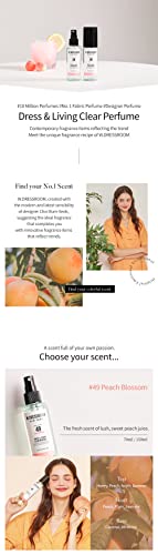 W.dressroom Dress & Living Clear Perfume Set Of 2 (70Ml) (No.97 April Cotton + No.49 Peach Blossom) #TOP6
