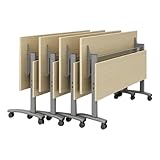 ⭐Bureau Spacieux: Avec son bureau aux dimensions généreuses, cette table de conférence offre suffisamment d'espace pour les réunions, les présentations et le travail collaboratif, pouvant accueillir tous vos éléments et documents essentiels.