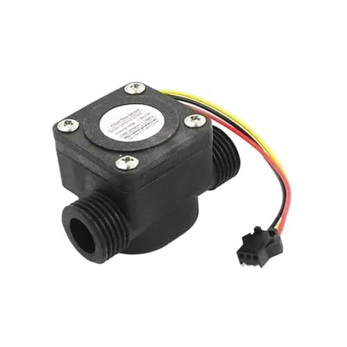 庭のホース散水メーター 1個 G1/2 プラスチック 水流センサー 流量計 カウンター 1-30L/分 1.75Mpa