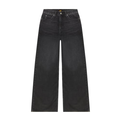LEE - Jeans For Women - High Rise Wide Leg Fit - Stella - Dark Memory