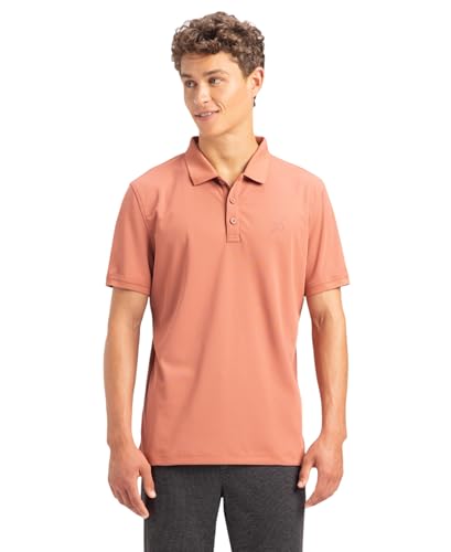 Image of Jockey AM38 Men's Microfiber Fabric Solid Half Sleeve Polo T-Shirt with StayDry & StayFresh Technology
