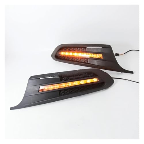 DRL antibrouillard VW Jetta 2012-2014 feux diurnes blanc jaune étanches LED
