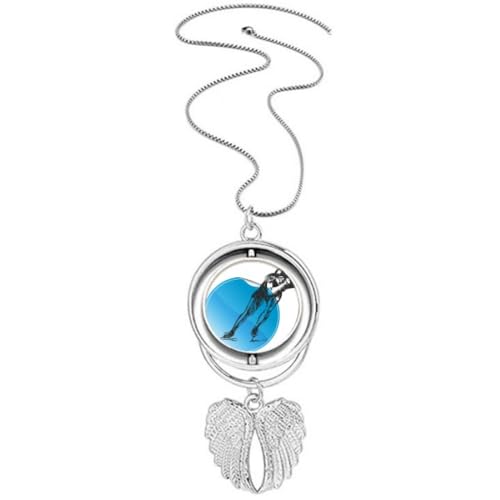 Collier ailes d'ange rotatif pour le ski et les sorties en station