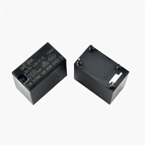 Relais 307H-1AH-F-C 12 V CC 10 A commutateur 4 broches circuit imprimé