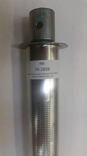 RBI 70-2898 BURNER TUBE WITH HOLE FOR PRESSURE SWITCH