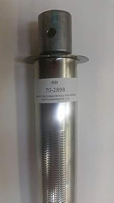 RBI 70-2898 BURNER TUBE WITH HOLE FOR PRESSURE SWITCH
