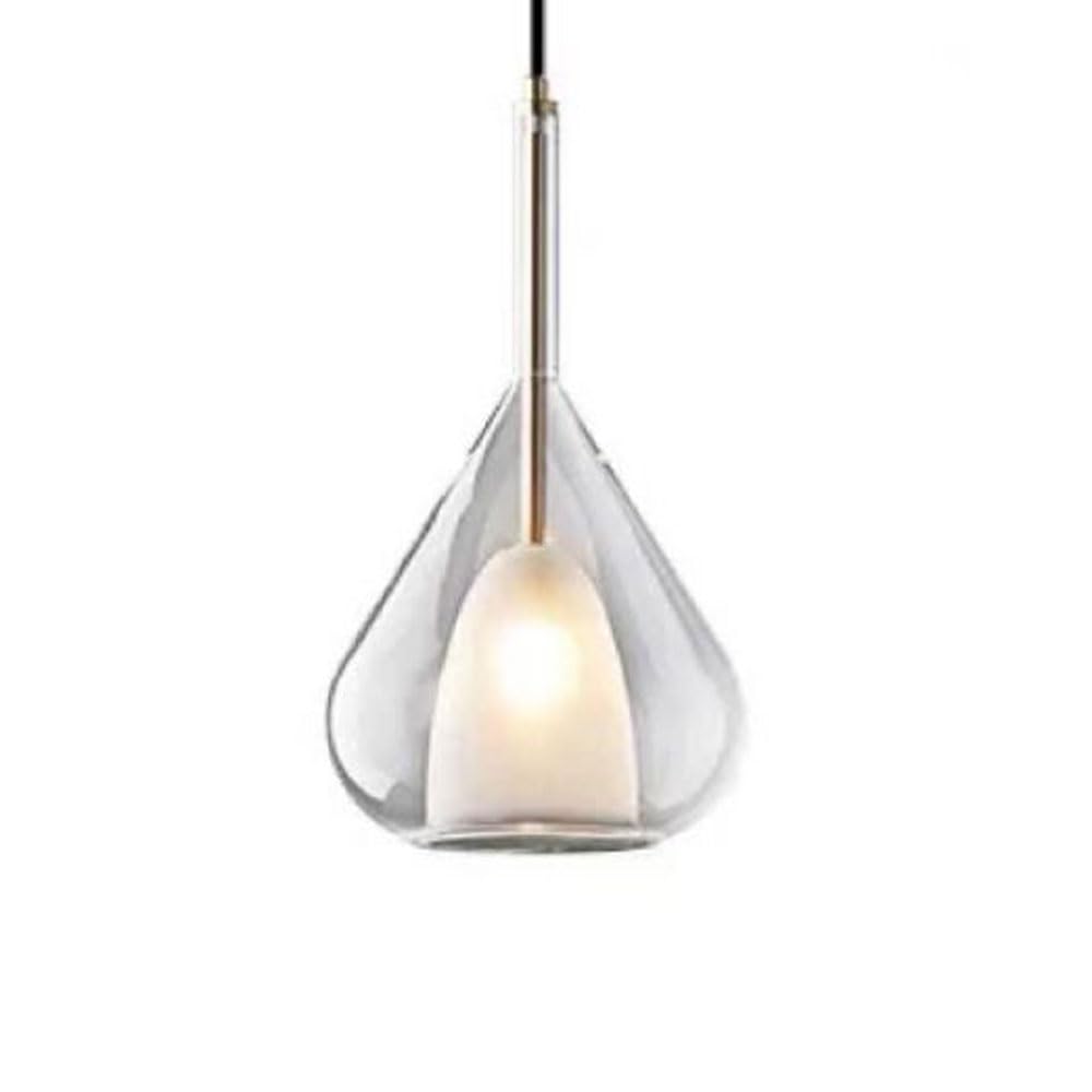 Lustre à tête unique E14 encastré et luminaire de cuisine suspendu
