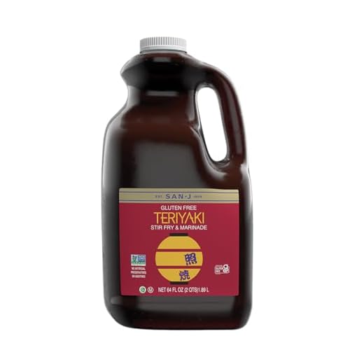 San-J Sauce, Teriyaki Gluten Free, 64 Ounce