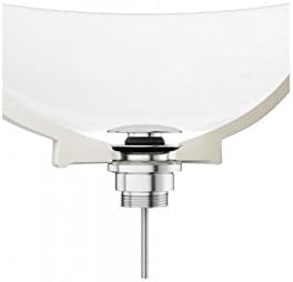 Vado Universal Basin Waste Systems Plastic Clic Clac Basin, Clicker & FreeFlow WG-394-C/P Finish Chrome, Silver, 6.3 cm - Image 5