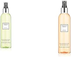 Vera Wang Embrace Body Mist Spray for Women, Green Tea & Pear Blossom, 8 Fluid Oz with Marigold and Gardenia Scent, 8 Ounce Body Mist Spray Dreamy Fl