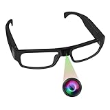 Camera Glasses 1080P HD Video Glasses Smart Glasses Outdoor Sport Action Glasses Camera Recording Motorcycle Riding Portable Wearable Eye Glasses for Cycling, Driving, Hunting, Hiking, Fishing