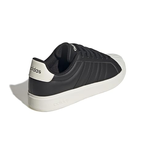 adidas Herren Streettalk Shoes, Core Black/Core Black/Off White, 45 1/3 EU – Ansicht 4