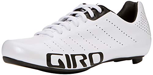 Giro Empire SLX Men Clipless Road Cycling Shoess - White/Black (2020), 41.5