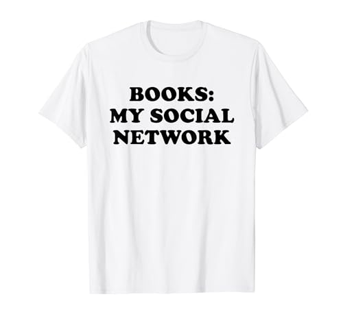 Books: My Social Network - Readers T-Shirt
