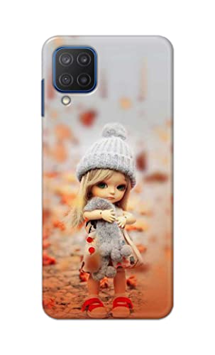 Image of PRINTFIDAA Doll Cute Girl Amazing Beauty Little Kid Child Playing Hard Back Cover for Samsung Galaxy A12 / M12 / F12 Back Cover -(P6) KAT1001