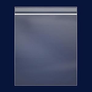 IMailer 100 Stück Reißverschluss Transparente Versandtaschen