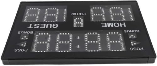 Marcador electrónico para baloncesto para interiores miniatura 4