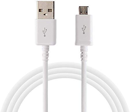 MAKECELL Charging USB Cable Original Like USB Type C Charging Cable to USB A Male Cable Best Tangle Free Heavy Duty High Speed Cable - White