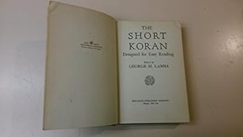 Hardcover The Short Koran: Designed for Easy Reading Book