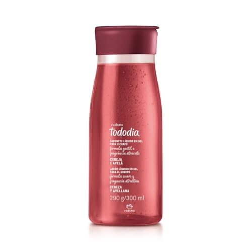 Sabonete Líquido em Gel Natura Tododia Cereja e Avelã 300ml