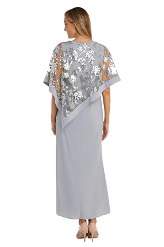 Image of R&M Richards Women's Luna Shine Lace Gown