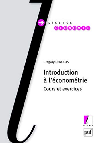 livre Introduction à l'économétrie