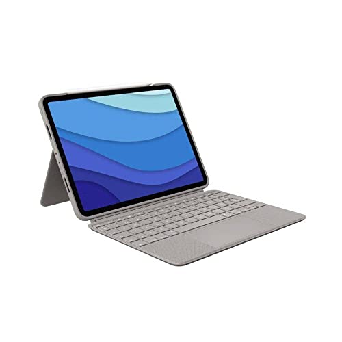 FUNDA + TECLADO Espaã‘Ol LOGITECH Combo Touch Sand Para IPAD Pro 12.9" (5 GEN)