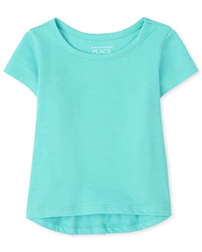 The Children's Place Baby and Toddler Girls High Low Basic Layering Tee