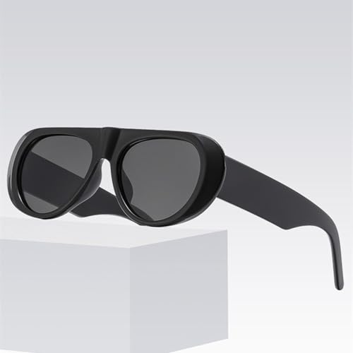 Retro Women Sunglasses Fashion Candy Color Uv400 Men Trending Wide Legs4
